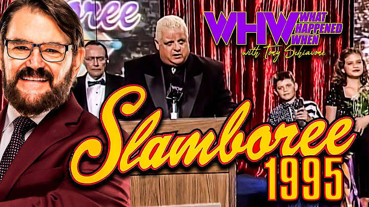 Slamboree 1995 *New Episode* What Happened When with Tony Schiavone