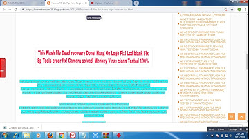 Hotwav V8 Lite Frp Hang Logo camera Lcd Problem Fix Firmware Flash File 1000% Tested By Tamimtelecom