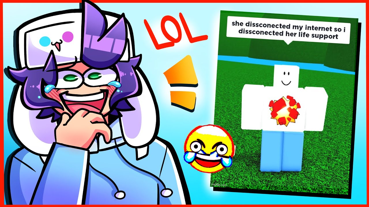 Sona on X: NEW VIDEO looking at funny/cursed roblox memes