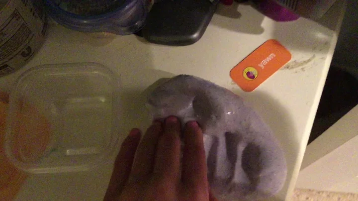 Crunchy slime! (Most satisfying) sorry guys I am m...