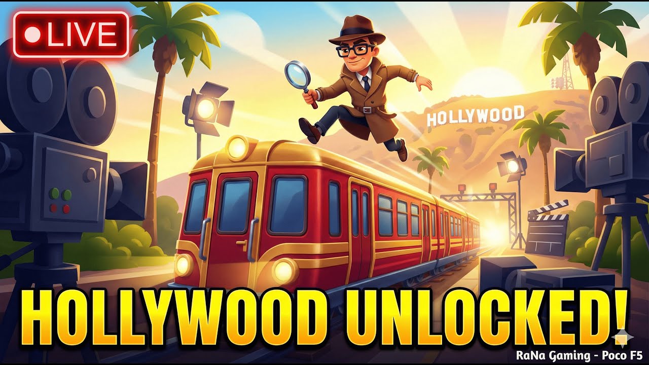 Subway Surfers World Tour: Hollywood 2026 Gameplay 🔴 Live on Poco F5