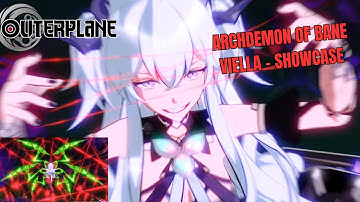 Outerplane Archdemon of Bane Viella | Showcase | Introduction | Skills | Animations