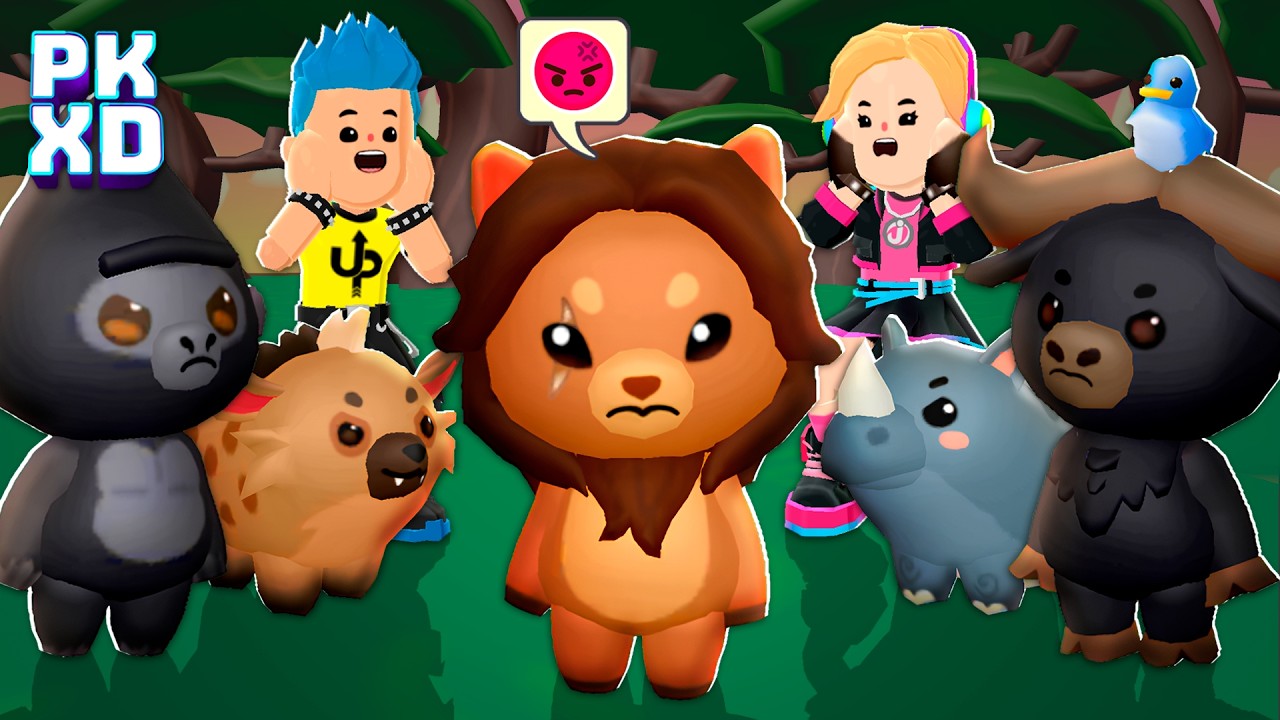 🦁 Novos PETS SELVAGENS Chegaram ao PK XD