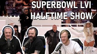 FULL Super Bowl LVI Halftime Show REACTION!! | OFFICE BLOKES REACT!!