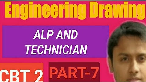 Railway ALP CBT 2 Engineering Drawing MCQ Part 7 For all trade