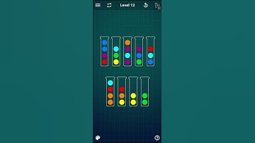 Ball Sort Puzzle - level 12