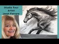 Studio Tour-Artist Janet Ferraro-October 2021