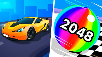 Race Master 3D vs Ball Run 2048  - All Levels Update Gameplay Android & IOS - NEW APK UPDATE!