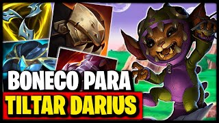 O DARIUS NEM CLICOU NESSA LANE, GNAR VS DARIUS | League of Legends |