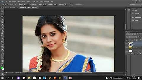 How To Joint Picture Green Screen Editing Background in Photoshop CC Part 5 - Photoshop Tutorial