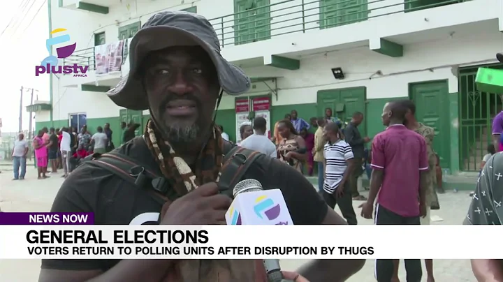 General Elections: Voters Return To Polling Units After Disruption By Thugs.