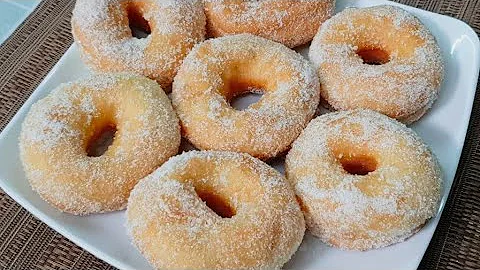 RESEPI NAK BUAT DONUT GEBU  DAN LEMBUT GUNA CAWAN SAHAJA