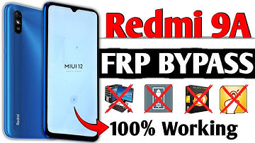Redmi 9A FRP Bypass MIUI 12 | Without PC | Without Tool | 100% Working Trick 