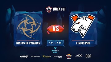 NIP vs Virtus.pro | BO3 | AMD SAPPHIRE OGA Dota PIT Lower Bracket R2  | - Game 1