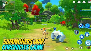 SUMMONERS WAR CHRONICLES (BETA) - GAMEPLAY | New MMORP GAME screenshot 4