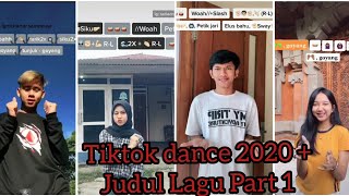 Cara Tutorial Dance Tiktok 2020  Judul lagu || Part.1