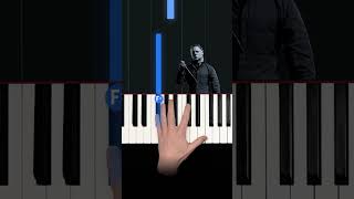 The BEST HALLOWEEN theme on piano! #shorts