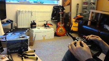 Walkera Master CP with Stick movements on the Devo 7 Transmitter