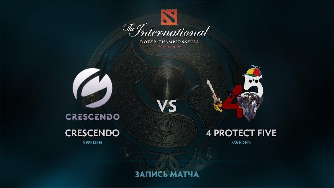 Crescendo vs 4 protect Five, The International 2017 EU Qualifier