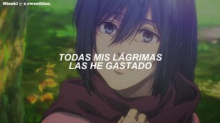 Tom Odell  - Another Love (Letra en Español / Eren & Mikasa AMV)