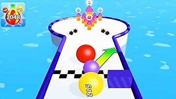 Match Balls 2048 - Ball Merge 3D ! All levels Gameplay (728-735) android, ios