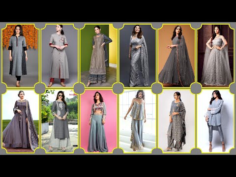 ❤❤grey-suit-design-and-colour-combination-for-gray-|-gray-colour-dress-collection
