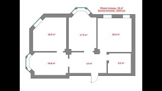 Большая 3-х комнатная квартира в сталинском доме, м. Сходненская