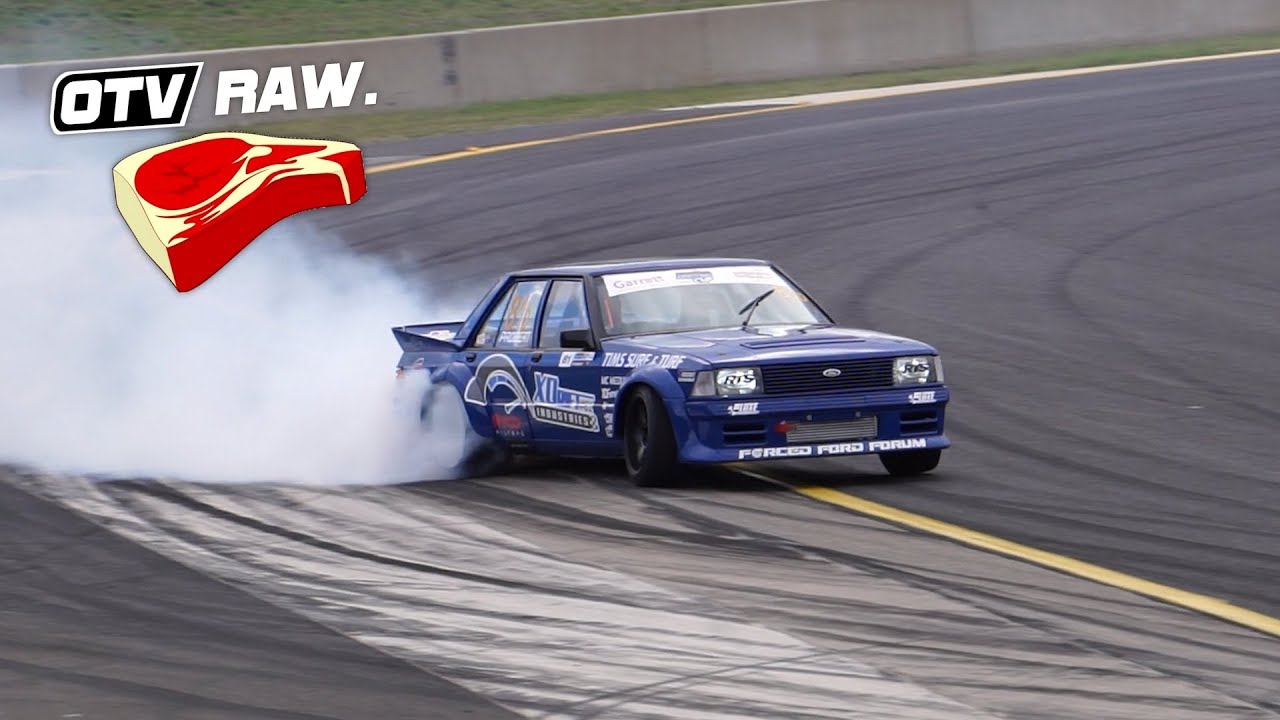 Danny Probert 4L BARRA Powered Ford Falcon XD International Drifting