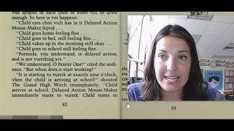 "The Witches" Chapter 8  Delayed Action Mouse Maker Read Aloud with Text