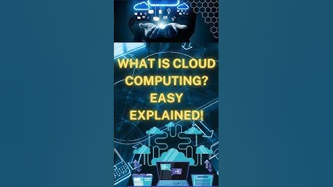 Cloud Computing Explained For Beginners! #cloudcomputing #aws #azure #gcp #cs #technology #ytshorts