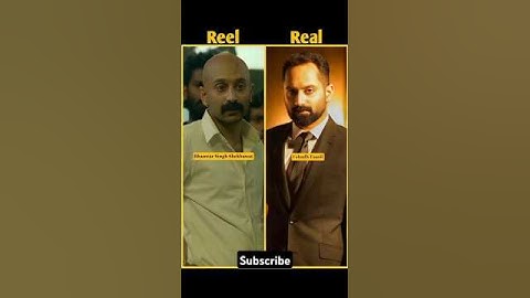 Pushpa Reel vs Real Cast with Name.#pushpa #reelvsreal #cast