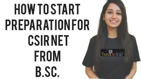 How to start preparation for CSIRNET/GATE/DBT/IITJAM/ICAR/ICMR from your BSc days.