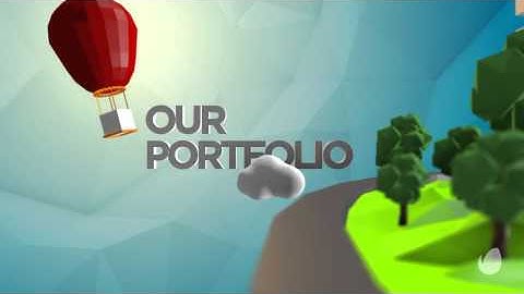 After Effects Template - Low Poly Land