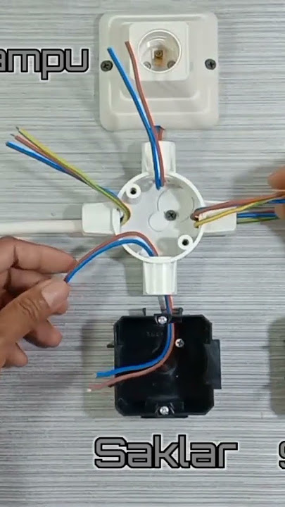 cara instalasi stop kontak dan saklar#stopkontak #saklarlampu #instalasilistrikrumah