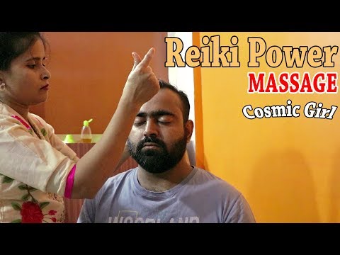 ASMR Reiki head massage - Soft Whisper cosmic girl