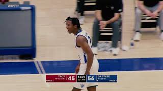 GSU MBB: Highlights From The Troy Win