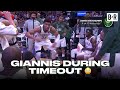 Giannis Tried To Hype Up Bucks Teammates In Game 2 Loss