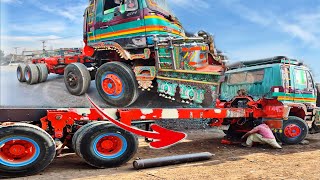 How add an Extra axle | How to convert a 10 wheels truck into 12 wheels truck Part2 Full Production by Pakistani truck 446,834 views 4 months ago 27 minutes