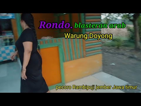 Warung Rondo blasteran Arab jowo lahan masih subur desa pecoro Jember Jawa Timur