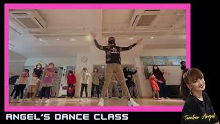 [Baby Shark (Jauz Remix)] Angel’s Dance Class | MIRRORED | Parent & Child | Dance Warm Up