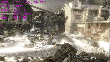 COD: Black Ops | NVIDIA GT 635M | 1366x768 | BENCHMARK