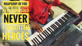 Never Forgotten Heroes | Rhapsody of Fire | Keyboard Solo