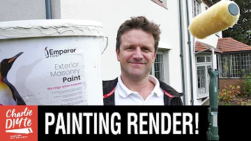 How to Paint Exterior Rendered Walls