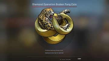 CS:GO - Diamond Operation Broken Fang Coin