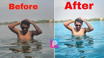 PicsArt Se Pani Ka colour Change Kaise Kare | Picsart Realistic water Color Change | RB EDITZ