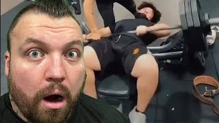 HORRIFYING GYM FAILS| Eddie Hall