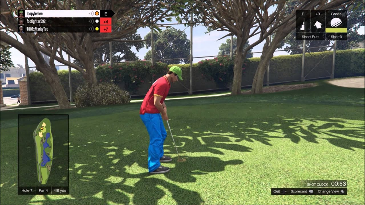 How To Play Golf Gta Online