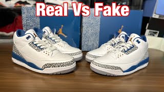 Air Jordan 3 Wizards Real vs Fake Review.