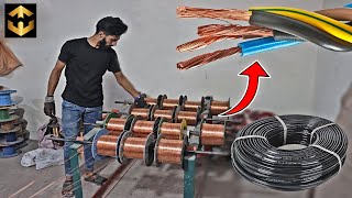 How to  Amazing Electrical Wire Manufacturing in Factory Process screenshot 3