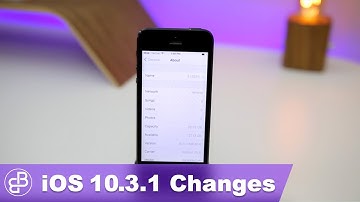 iOS 10.3.1 Released - What
